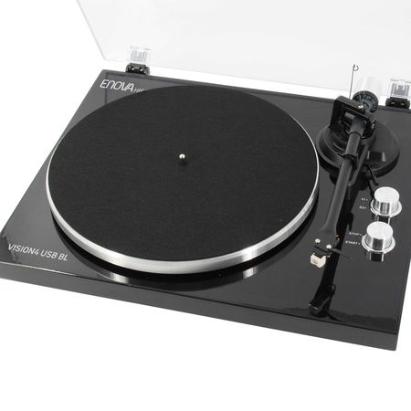 Image nº6 du produit ENOVA Vision4 USB BL platine vinyle noire cellule audio technica et bluetooth