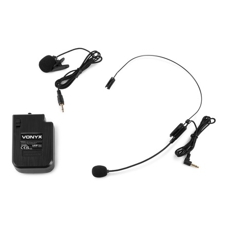 Image nº12 du produit VSA500 BP VONYX - Enceinte autonome 12 pouces sur batterie 1 micro main + 1 serre tête et cravate