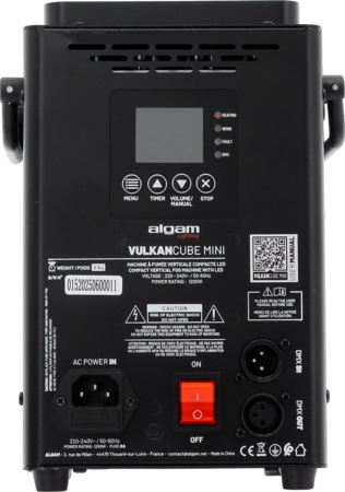 Image nº7 du produit VULKAN-CUBE-MINI Algam Lighting - Machine geyser compacte