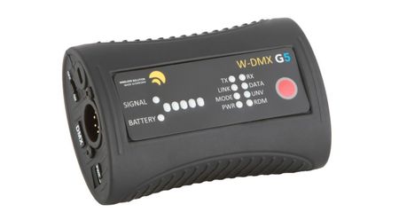 Image principale du produit W-DMX Micro F1 lite G5 Wireless solution Emetteur DMX sans fil portée 250m