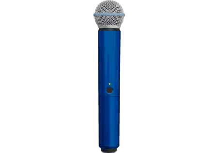 Image secondaire du produit WA713-BLU Capot Shure Bleu pour émetteurs main SM58 beta58A