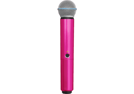 Image secondaire du produit WA713-PNK Capot Shure Rose pour émetteurs main SM58 beta58A