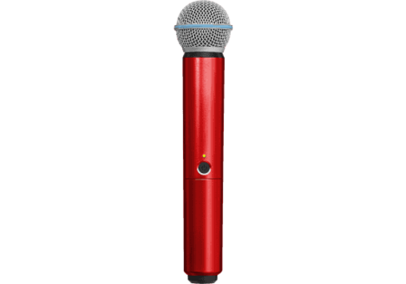 Image secondaire du produit WA713-RED Capot Shure Rouge pour émetteurs main SM58 beta58A