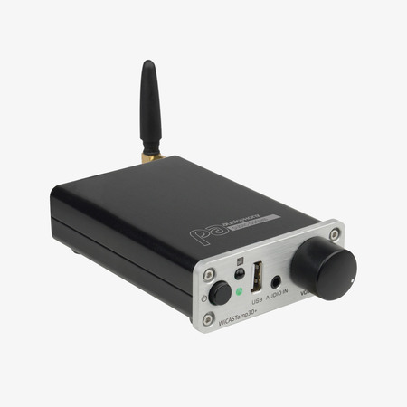Image principale du produit WiCASTamp30+ Audiophony - player multiroom amplifié 2X30W Wifi Ethernet DLNA