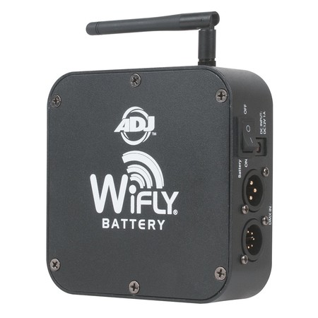 Image principale du produit Trasmetteur DMX WIFLY American DJ émetteur récepteur sur batterie