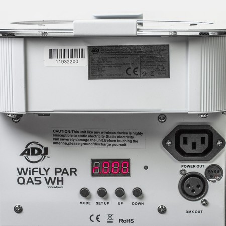 Image secondaire du produit WiFly PAR Blanc QA5 American DJ DMX wifi et batterie