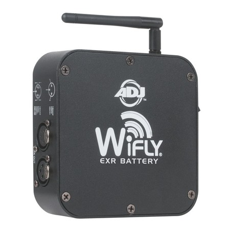 Image principale du produit Transmetteur DMX WIFLY EXR American DJ émetteur récepteur sur batterie.