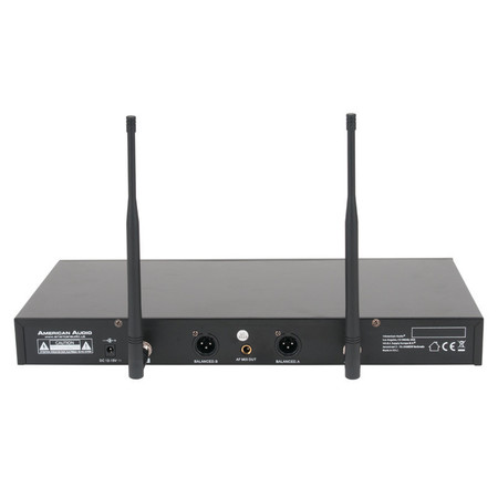 Image secondaire du produit WM 219 UHF American Audio - Double micro HF rackable