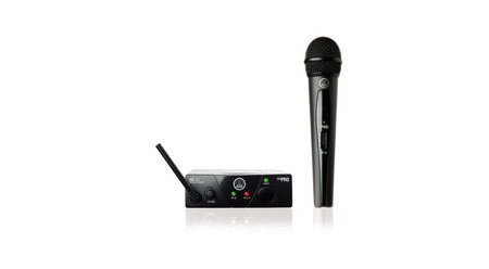 Image principale du produit WMS40MIN/V-ISM2 AKG - Micro main sans fil UHF bande ISM 2