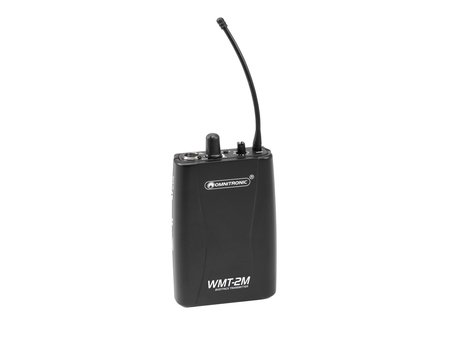 Image principale du produit WMT-2M Omnitronic Emetteur audio sans fil UHF mono 16 canaux