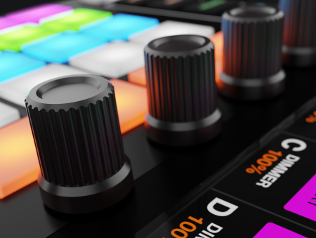 Image nº7 du produit Wolfmix W1 MK3 - Contrôleur DMX autonome pour DJ discothèques et animations