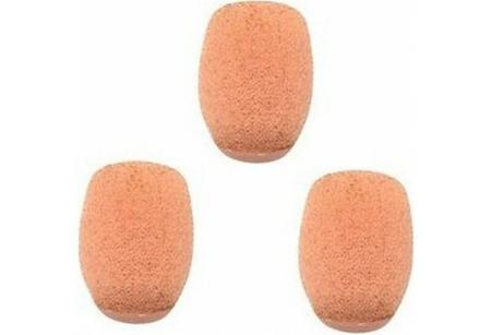 Image principale du produit WS-HS1-P Rode - Lot de 3 bonnettes anti-vent et anti-pop chair pour serre tête Rode microphone HS1 ou HS2