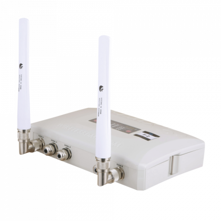 Image principale du produit WhiteBox F-2 G5 Wireless solution - Emetteur récepteur répéteur DMX sans fil IP66 2 univers