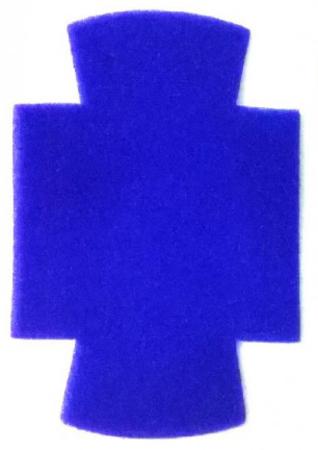 Image principale du produit Mousse interne bleue pour micro Shure Super 55