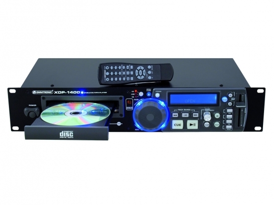 Image principale du produit Lecteur CD/USB/SD CD/-R/-RW CD-DA et MP3 OMINTRONIC XDP-1400