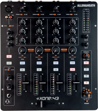 Image nº4 du produit XONE-43 Allen & Heath - Table de mixage DJ 4 canaux
