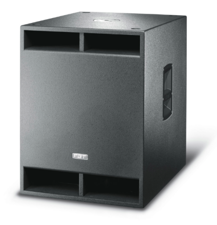 Image principale du produit Caisson de basses actif FBT X-SUB 18SA 1200W
