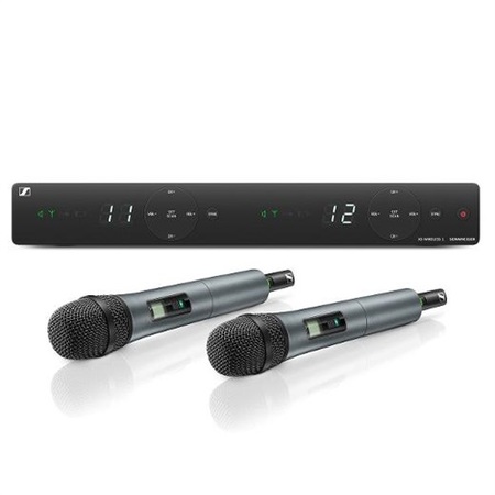Image principale du produit XSW 1-825 DUAL-A Sennheiser - Double micro HF main cardioïde 825 bande A