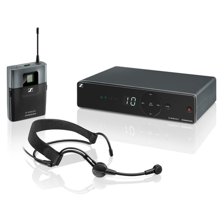 Image principale du produit XSW1-ME3 Sennheiser Micro sans fil serre tête avec récepteur HF bande A