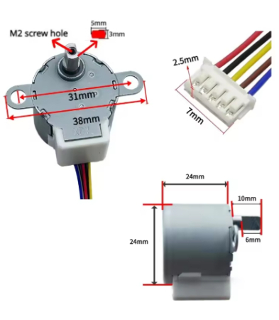 Image secondaire du produit Moteur avec réducteur pour machine à effets ADJ STINGER STAR