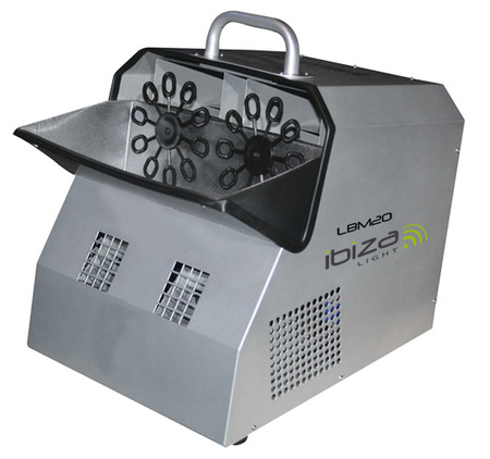 Image principale du produit machine à bulles double débit Ibiza LBM20 télécommande sans fil