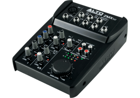 Image principale du produit Table de mixage Alto ZMX52 5 canaux