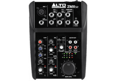 Image secondaire du produit Table de mixage Alto ZMX52 5 canaux