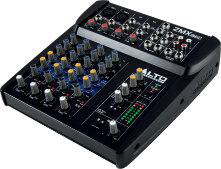 Image principale du produit Table de mixage alto ZMX 862 6 entrées 2 aux